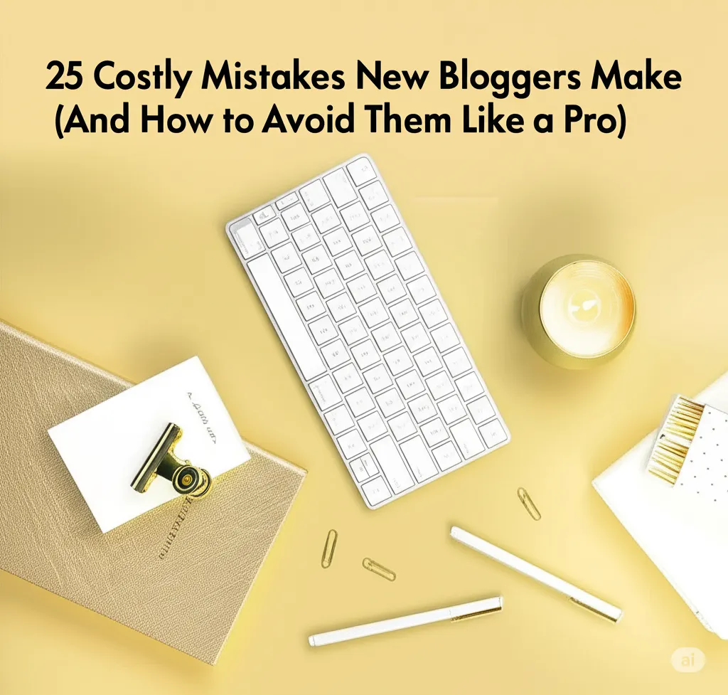 25 Costly Mistakes New Bloggers Make (And How to Avoid Them Like a Pro)