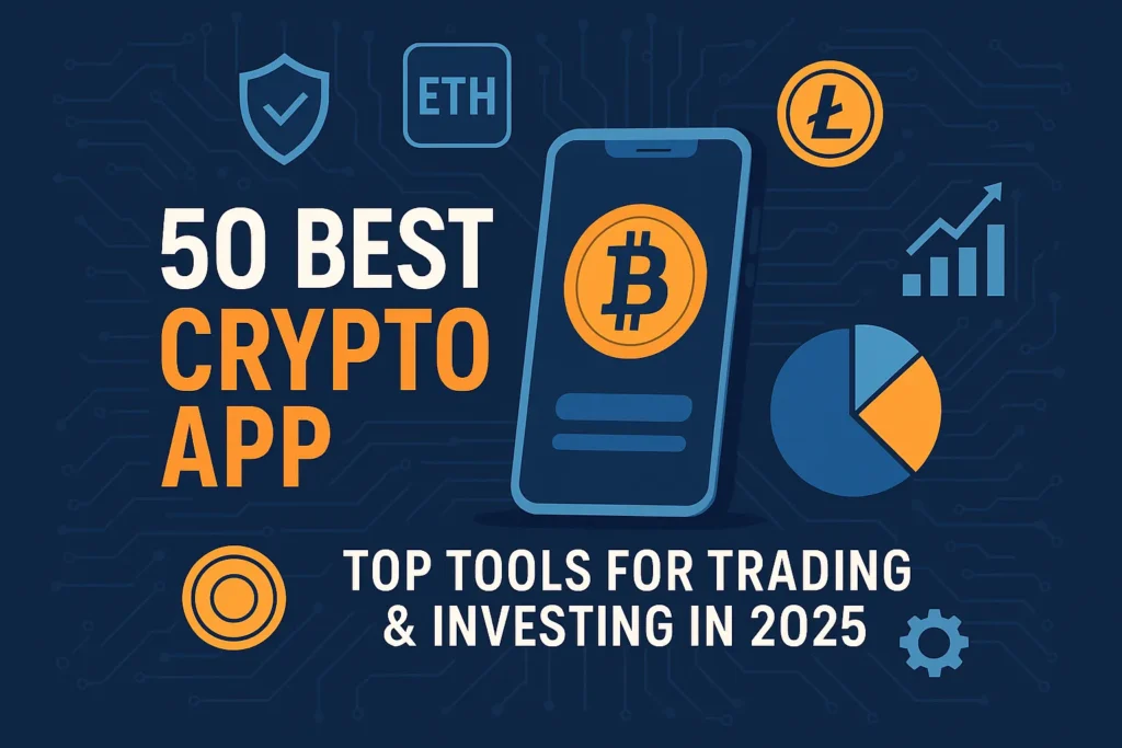 50 Best Crypto App: Top Tools for Trading & Investing in 2025