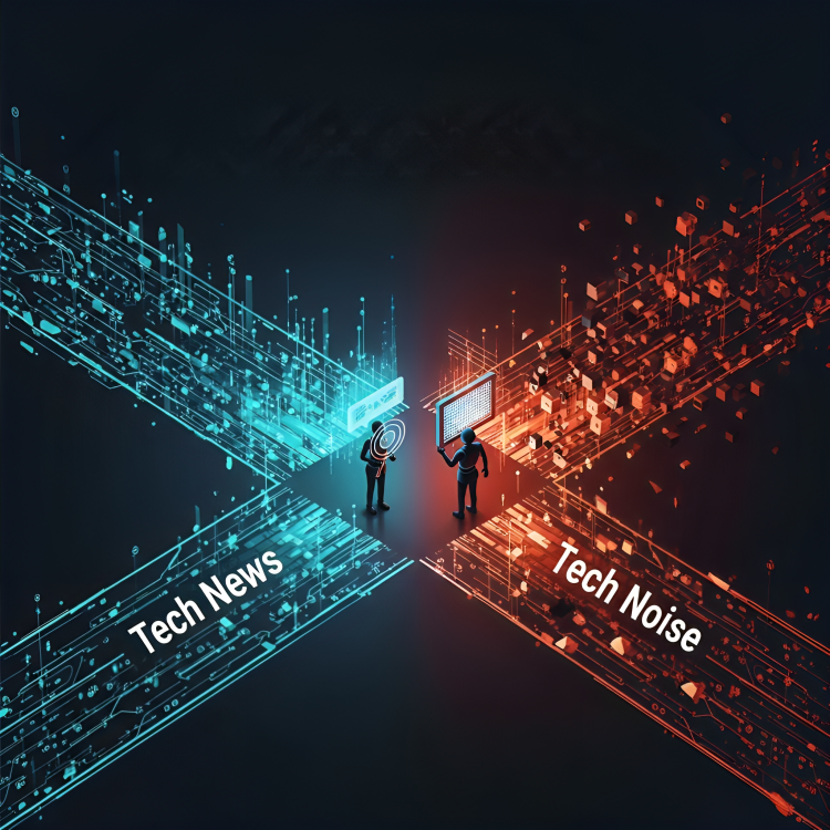 Tech News vs Tech Noise: How to Filter Reliable AI Information Online