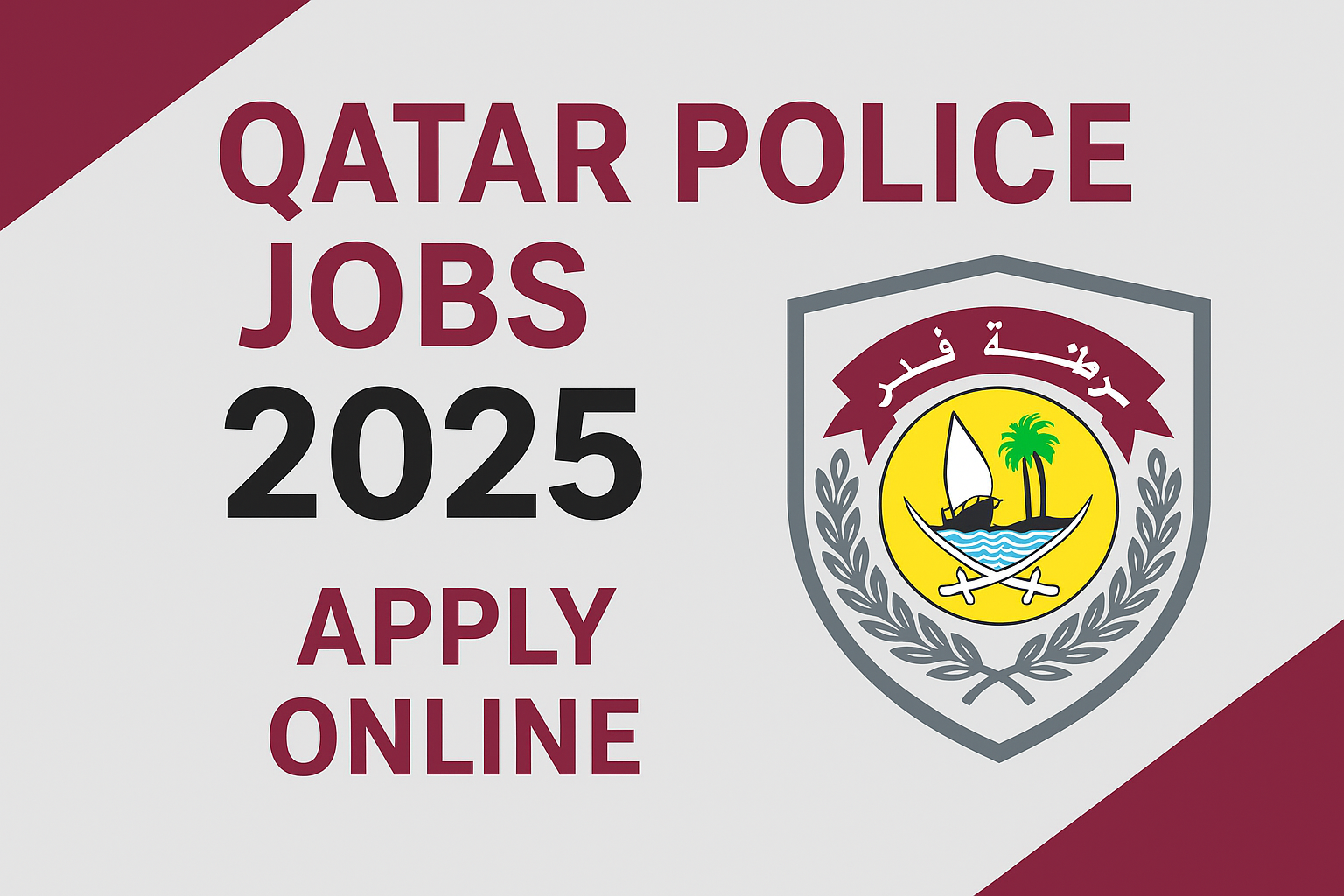 Qatar Police Jobs 2025 – Apply Online