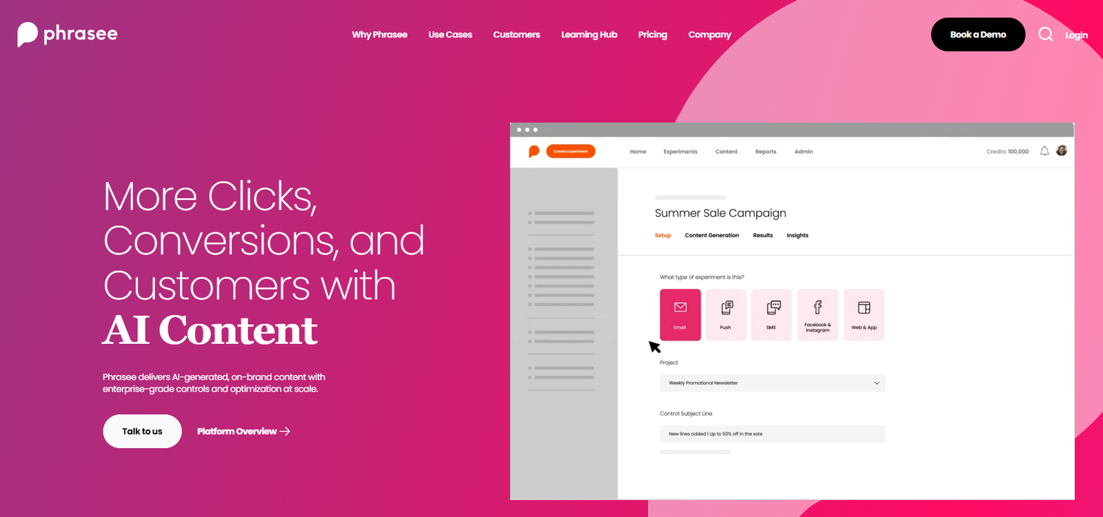 Phrasee (Email Campaigns)