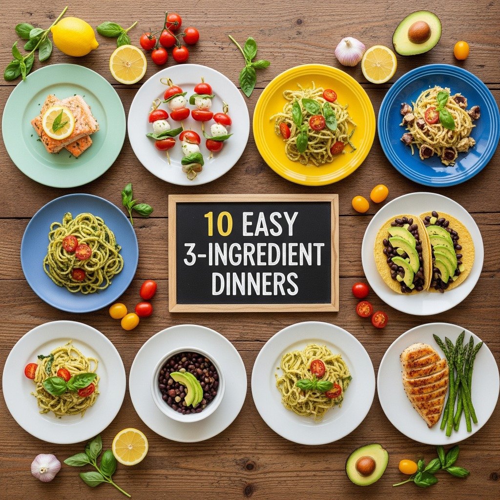 10 Easy 3-Ingredient Dinners You Can Make in Under 15 Minutes