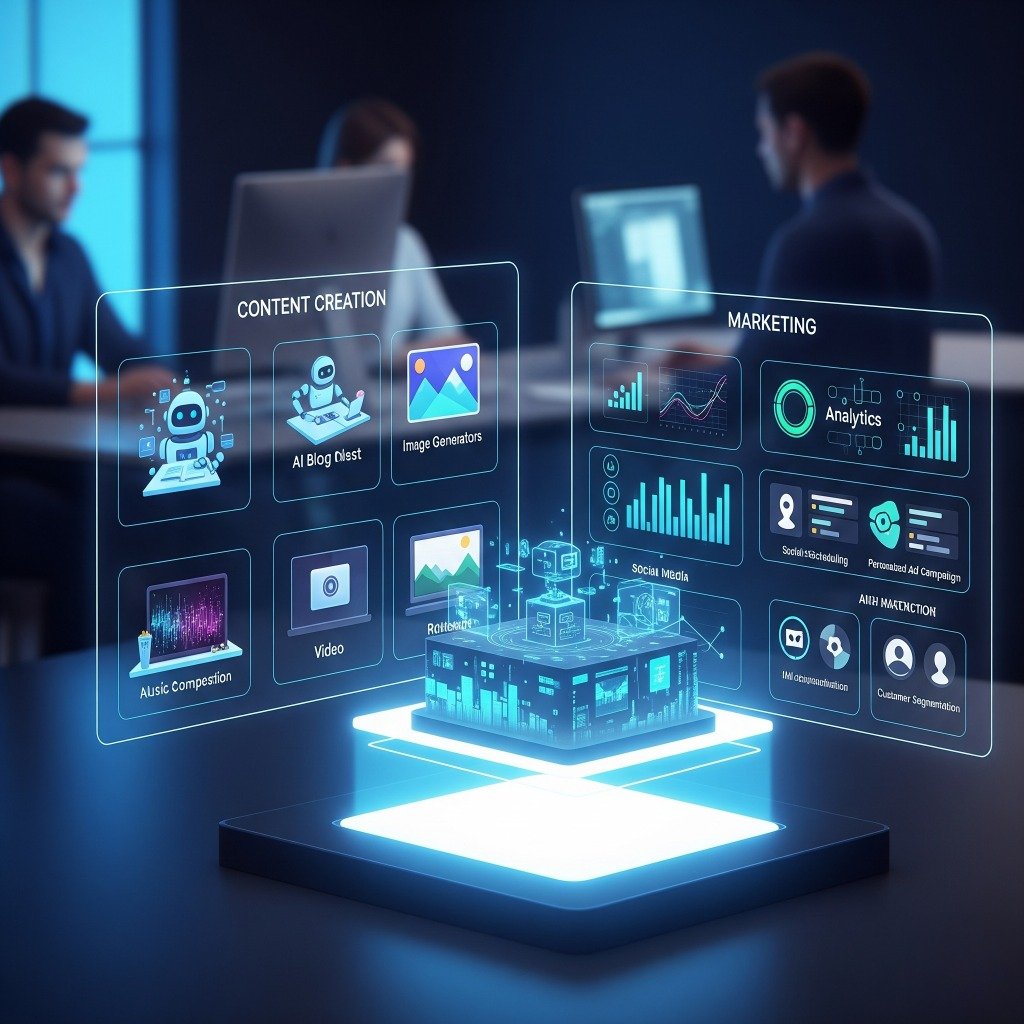 AI for Content Creation and Marketing