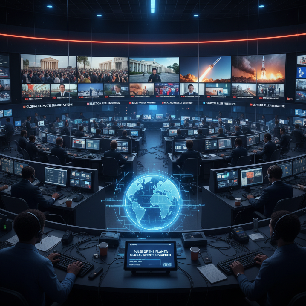 coverage of major global events